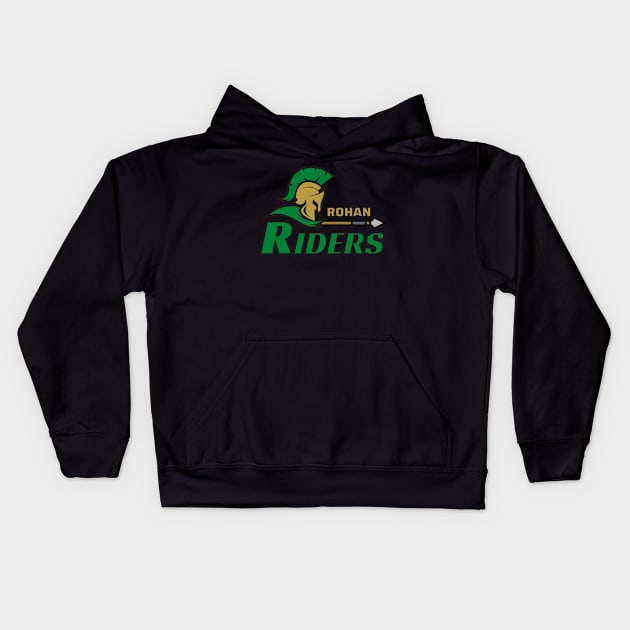 Rohan Riders - Fantasy - Funny Kids Hoodie by Fenay-Designs